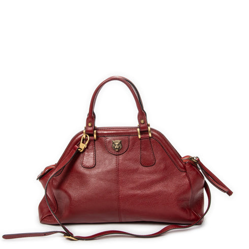RE(BELLE) Top Handle Bag Leather Medium