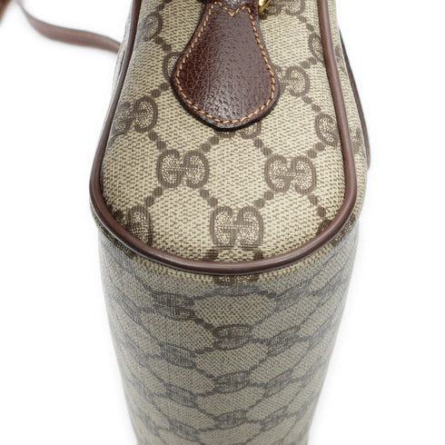 Ophidia Shoulder Bag GG Coated Canvas Small