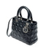 Lady Dior Bag Cannage Quilt Lambskin Medium