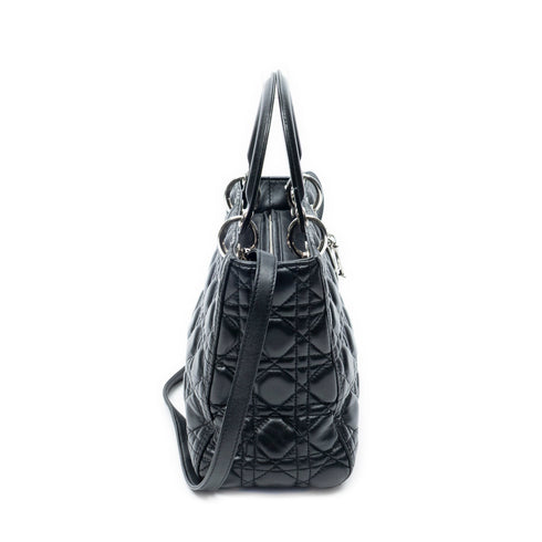 Lady Dior Bag Cannage Quilt Lambskin Medium