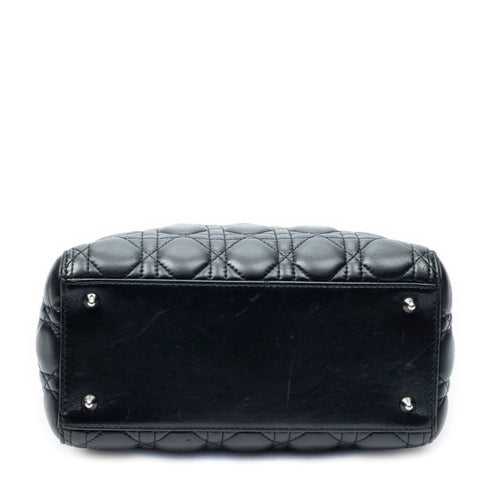 Lady Dior Bag Cannage Quilt Lambskin Medium