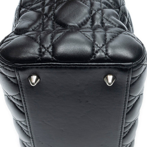 Lady Dior Bag Cannage Quilt Lambskin Medium