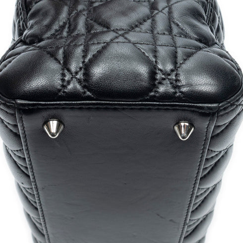 Lady Dior Bag Cannage Quilt Lambskin Medium