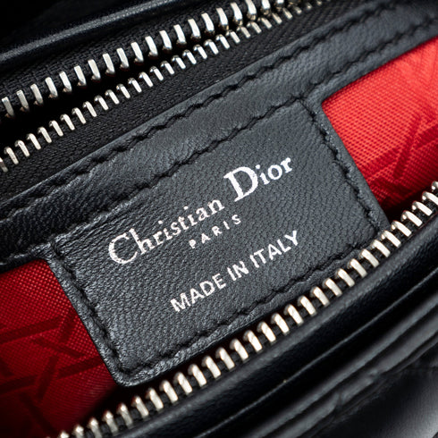 Lady Dior Bag Cannage Quilt Lambskin Medium