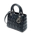 Lady Dior Bag Cannage Quilt Lambskin Medium