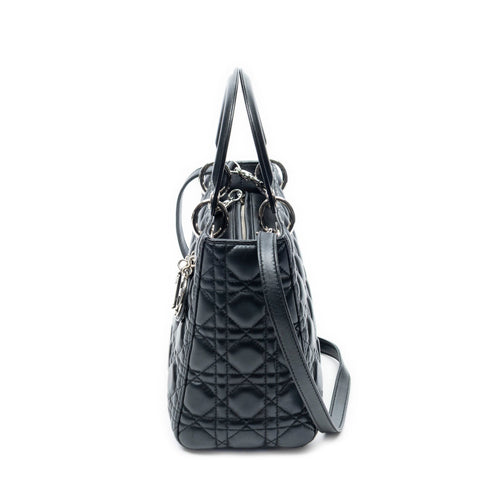Lady Dior Bag Cannage Quilt Lambskin Medium