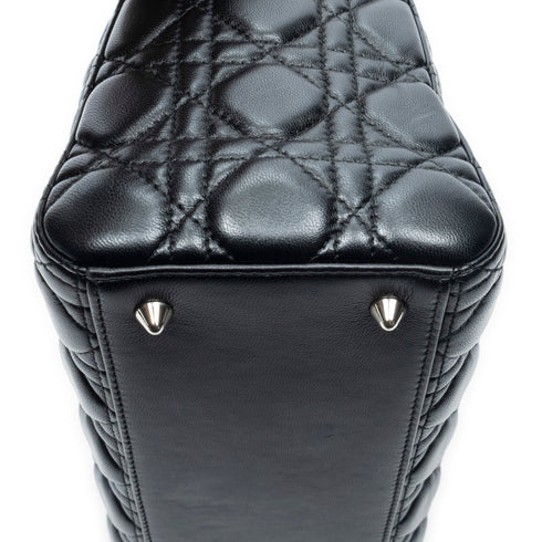 Lady Dior Bag Cannage Quilt Lambskin Medium
