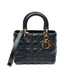 Lady Dior Bag Cannage Quilt Lambskin Medium