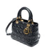 Lady Dior Bag Cannage Quilt Lambskin Medium