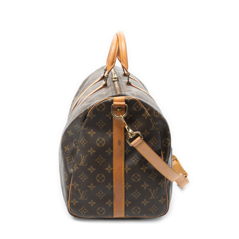 Keepall Bandouliere Bag Monogram Canvas 50