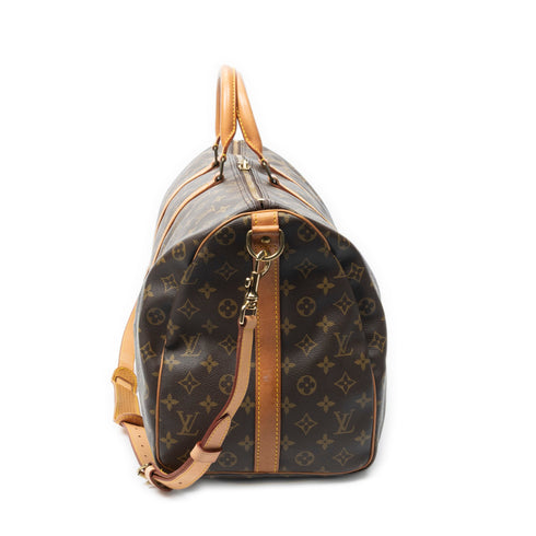Keepall Bandouliere Bag Monogram Canvas 50