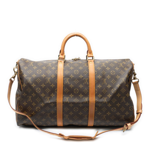 Keepall Bandouliere Bag Monogram Canvas 50
