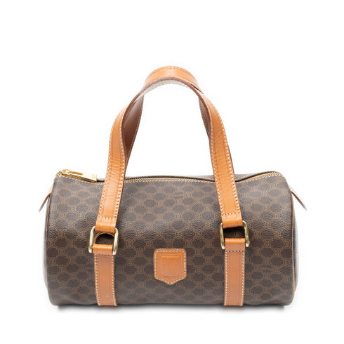 Boston Bag Triomphe Coated Canvas Small