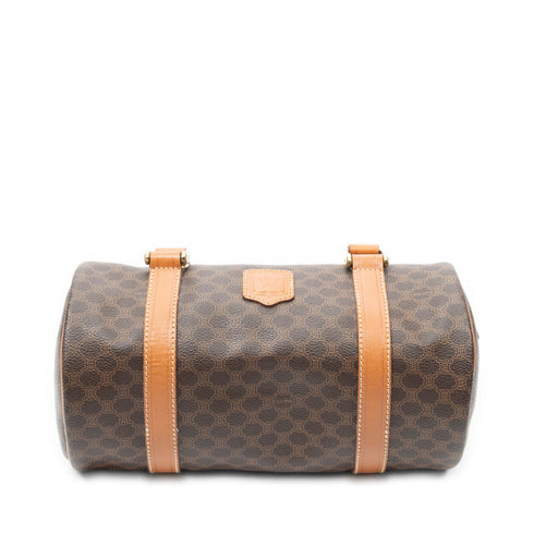 Boston Bag Triomphe Coated Canvas Small