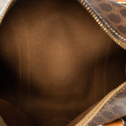 Boston Bag Triomphe Coated Canvas Small
