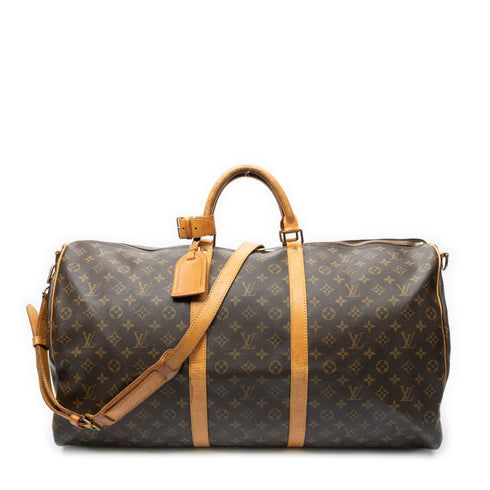 Keepall Bandouliere Bag Monogram Canvas 60