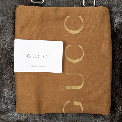 Carry On Convertible Duffle Bag Guccissima Leather Large