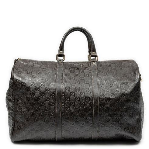 Carry On Convertible Duffle Bag Guccissima Leather Large