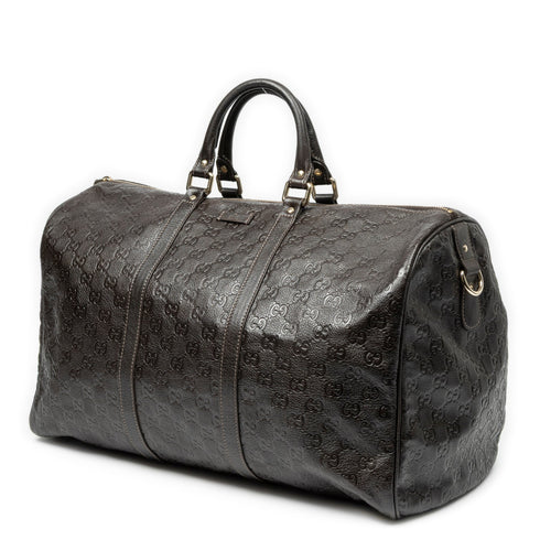 Carry On Convertible Duffle Bag Guccissima Leather Large