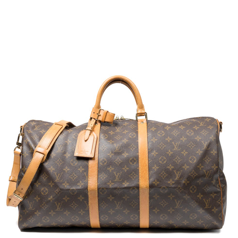 Keepall Bandouliere Bag Monogram Canvas 55