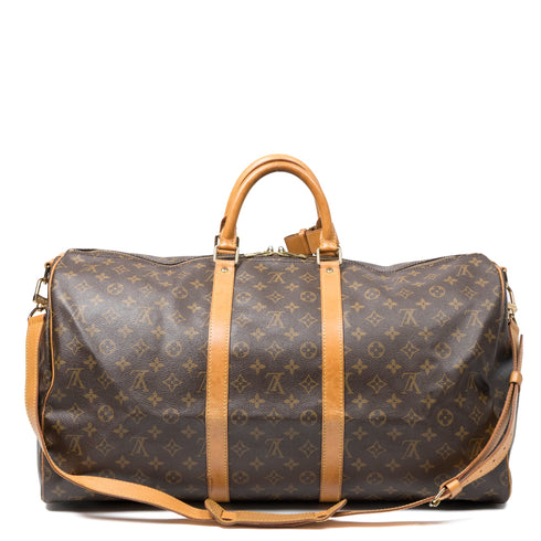 Keepall Bandouliere Bag Monogram Canvas 55