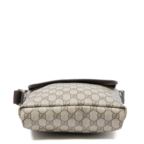 Flap Messenger GG Coated Canvas Small