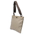 Zip Top Messenger Bag GG Coated Canvas Large