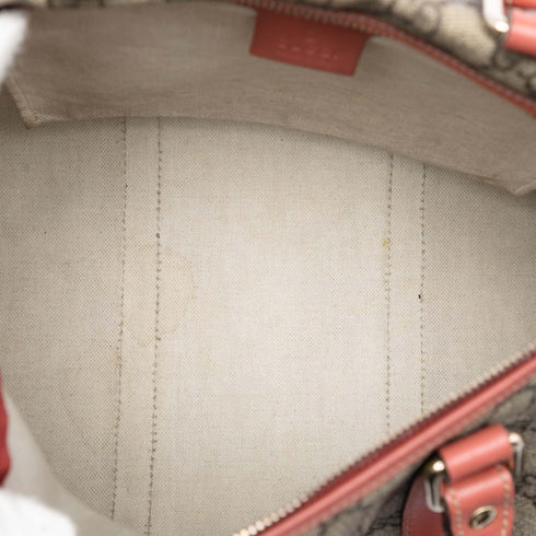 Joy Boston Bag GG Coated Canvas Medium