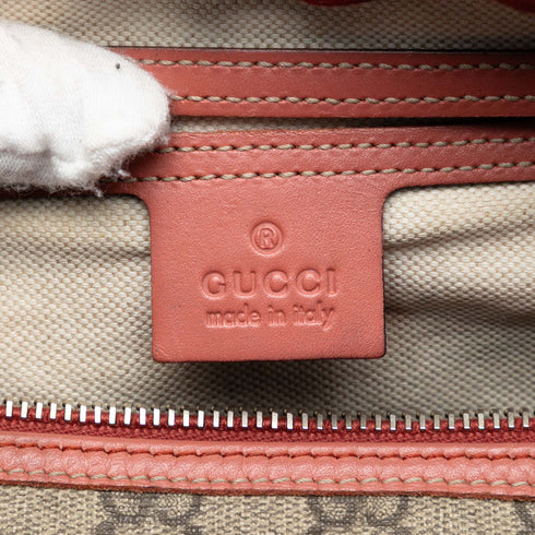 Joy Boston Bag GG Coated Canvas Medium