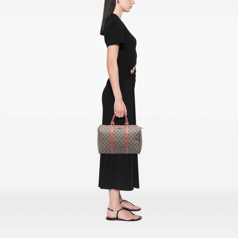 Joy Boston Bag GG Coated Canvas Medium