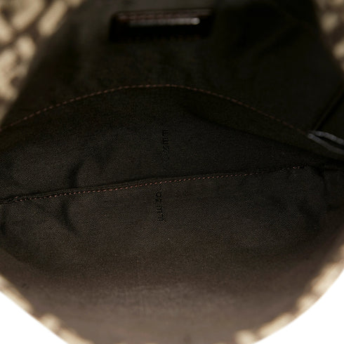 Vintage Flap Crossbody Bag Zucchino Canvas Medium