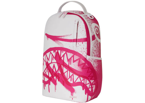 Sprayground Pink Vandal Backpack Backpack PInk White