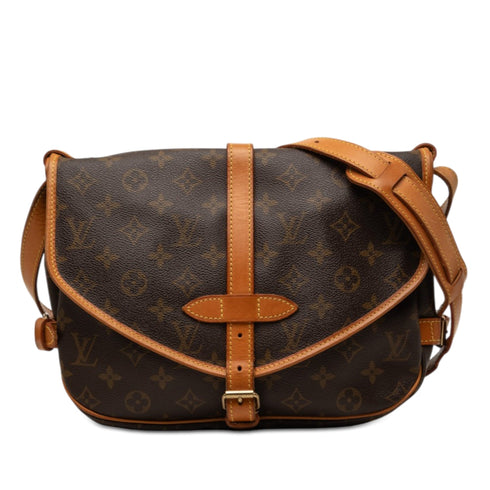 Saumur Handbag Monogram Canvas 30