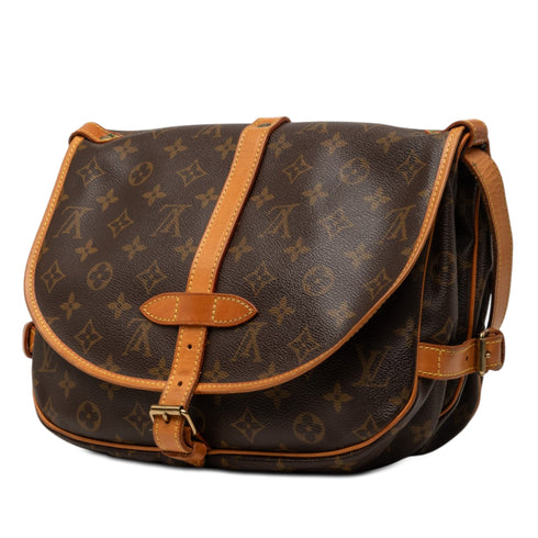 Saumur Handbag Monogram Canvas 30