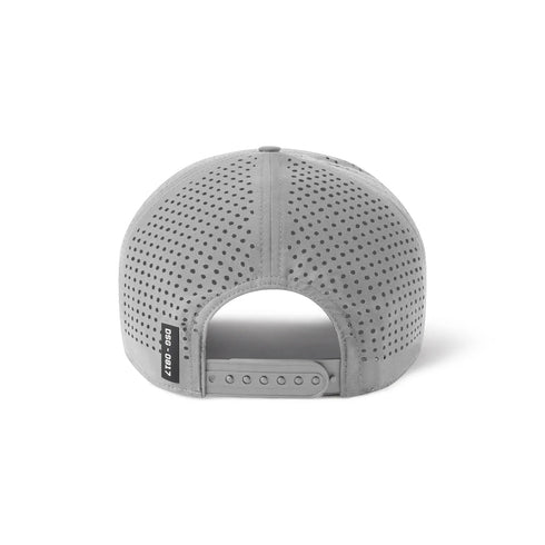 0817. Tetra-Lite® A-Frame Hat - Slate Grey/White "Wings"