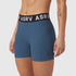 W027. LYCRA® Ribbed Short - Storm