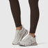 W071. LYCRA® Ribbed Legging - Dark Earth