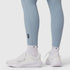 W071. LYCRA® Ribbed Legging - Light Sky