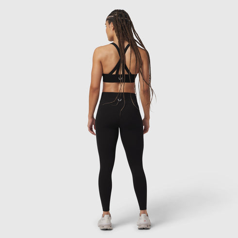 W072. LYCRA® ADAPTIV 4 Pocket Legging - Black