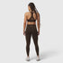 W072. LYCRA® ADAPTIV 4 Pocket Legging - Dark Earth