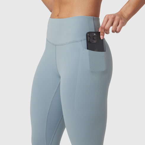 W072. LYCRA® ADAPTIV 4 Pocket Legging - Light Sky