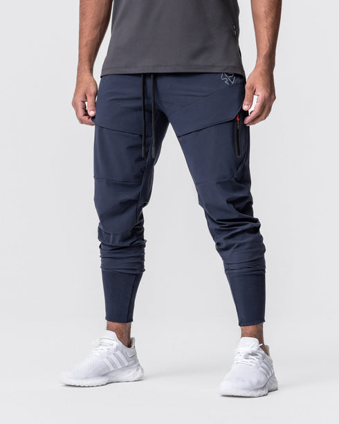 0690. Tetra-Lite® Tech High Rib Jogger - Navy "Cyber"