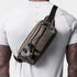 0703. Cordura® Tech Crossbody Pack - Deep Taupe