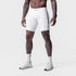 0746. WarpFlexx® Side Pocket 1/2-Length Legging - White