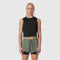 W020. AeroSilver® Tank Top - Black "RP"