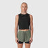 W020. AeroSilver® Tank Top - Black "RP"