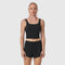 W022. LYCRA® 2-in-1 Tank Top - Black