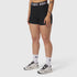 W027. LYCRA® Ribbed Short - Black
