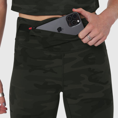 W030. LYCRA® 3-in-1 Legging - Dark Camo