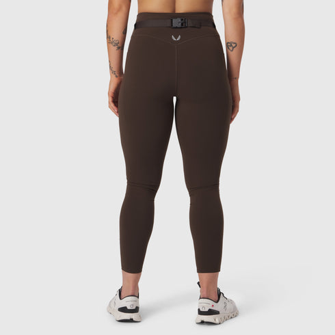 W030. LYCRA® 3-in-1 Legging - Dark Earth